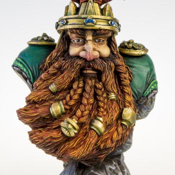 Dwarf King bust from Werewoolf Miniatures by RAFiX