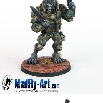 Devil Dog Teams, 2nd Assault Bat. Of The USAMC, Devil Dog by MadFlyArtStudio