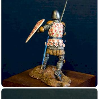 German Knight witch Barbuta 1350-70. Pegso models 54мм by dezpot89