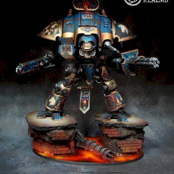 House Terryn Imperial Knight Display - additional photos by Awaken Realms