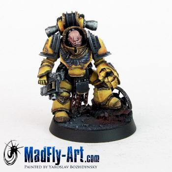 Imperial Fists Legion Centurion by MadFlyArtStudio