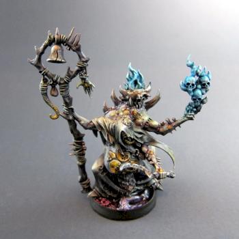Nurgle Herald / Sorcerer by Plebicidal