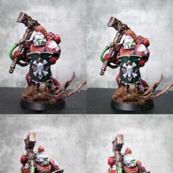 Red Space Wolves - Lone Wolf by andee