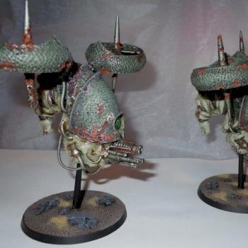 Nurgle Blight Drones by cvife