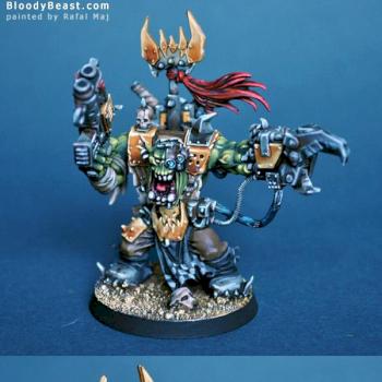 Ork Warboss of BadMoon Klan by BloodyBeast.com