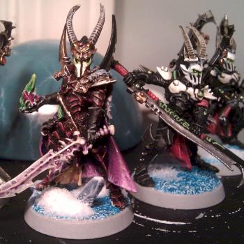 Dark Eldar Incubi + Archon by frankencowx
