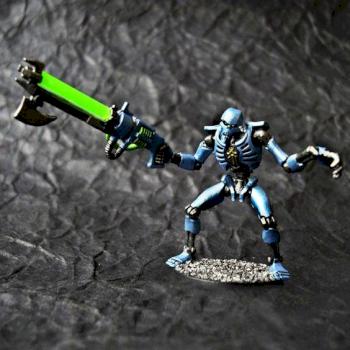 Necron Warrior by Clon