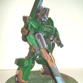 Tau XVZ Super Heavy Walker by weaponzero