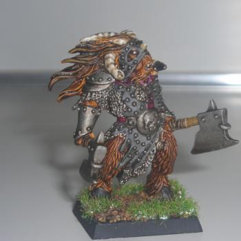 Beastmen Beast Lord by elusiveintrovert