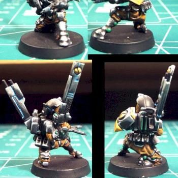 Tau SpecOps Firewarrior Radio/Comm (WIP) by weaponzero
