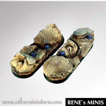 Egyptian Ruins 25 mm / 65 mm round bases by rene