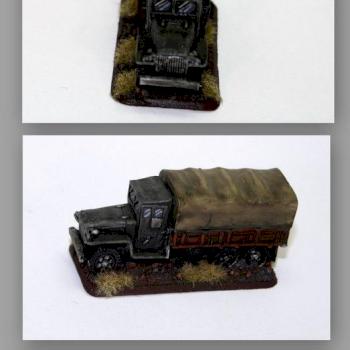 Flames of War 15mm GMC 2 1/2 Ton Truck by The_Iron_Painter