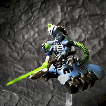 Necron Lord Destroyer by Clon