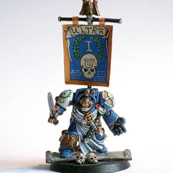Ultramarines Terminator Captain by Laechler