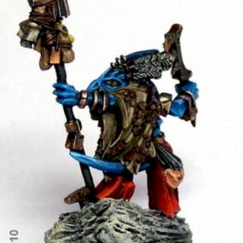 Skink Priest by Scar