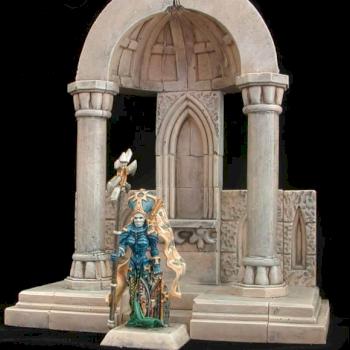 Iron Priestess with Holy Shrine by sivousplay