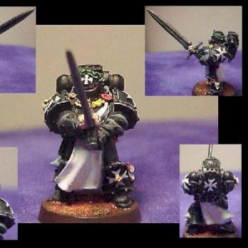 Black Templar Emperor's Champion by KCMonkey