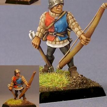 War of the Roses retinue archer by Rene le Bon