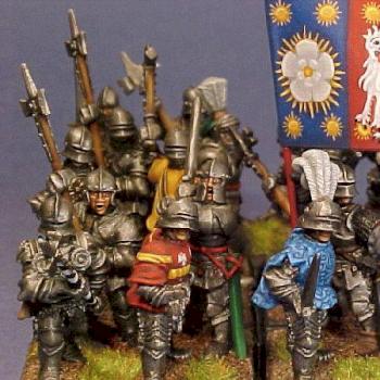 War of the Roses retinue of Edward IV. by Rene le Bon