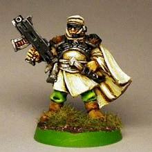 Tallarn Desert Raiders Lieutenant by Miracle