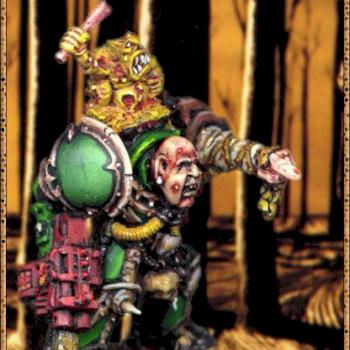 Nurgle Renegade in Terminator armour by krax