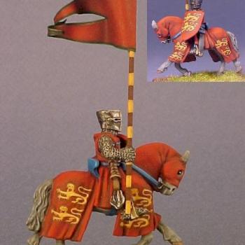 Oriflamme Bearer by Rene le Bon