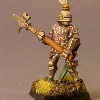 Man at arms (circa 1470) by Rene le Bon