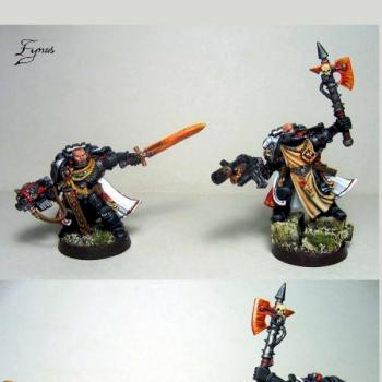 Black Templars Castellan/Marshal by Fynus79