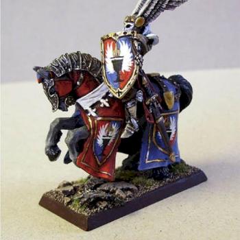 Bretonnian Lord Artur of Auvergne by Knightwatch