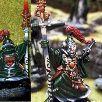 Eldar Biel-Tan Warlock with Wraithgaurd by neontau