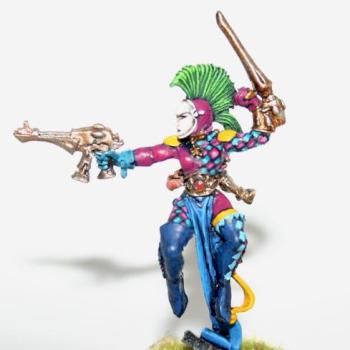 Female harlequin by Vearun