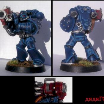 Ultramarine with Missile Launcher (for game) by GSS