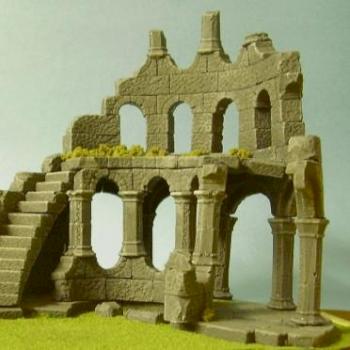 Ruins of a tower by Equaltocody