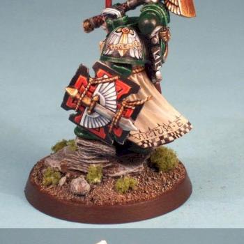 dark Angels Captain by Mudski