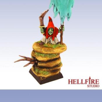 Night Goblin Standard Bearer by hellfire studio