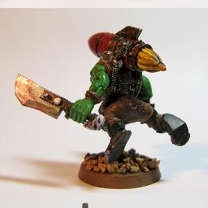 Ork stormboy in motion by Huga