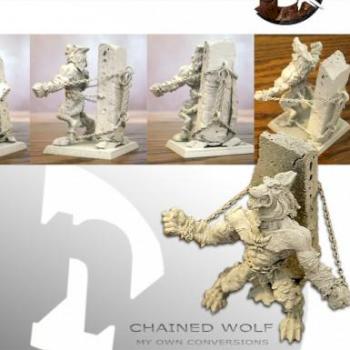 Chained Wolfen by DsignR