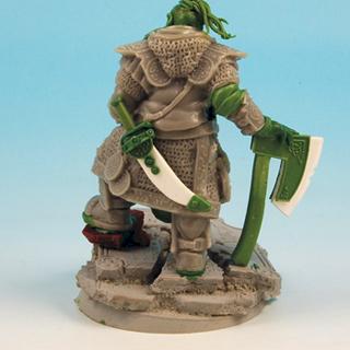 54mm scale Dwarf Lord Conversion by Scibor