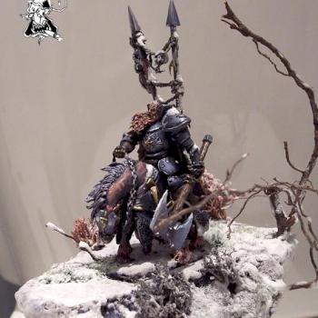 chaos lord undivided/ conversion painted by Gregorczuk