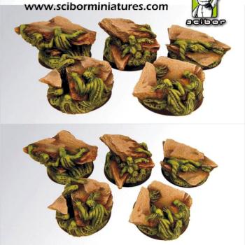 Scibor Monstrous Miniatures Demonic 40 mm round bases by Scibor