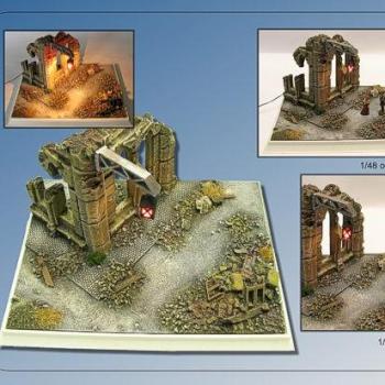 Diorama with Light (with function) by Dirk
