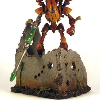 Eldar Wraithlord by Miniature Art Studio