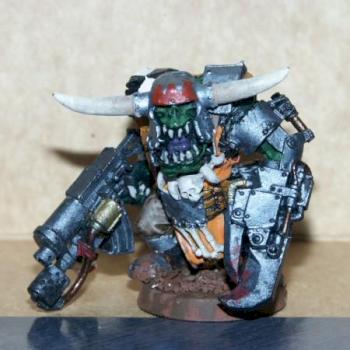 Warhammer 40k Ork Warboss by LankyOgreBaggyPants