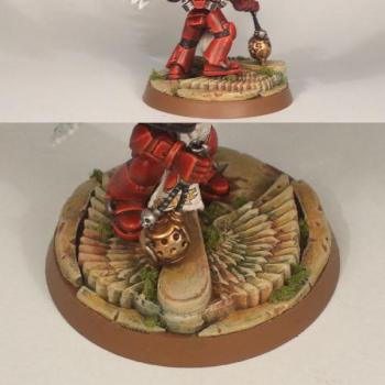 Blood Angels Space Marine Champion by Mudski