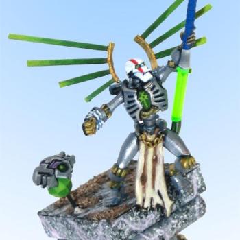 Necron Lord Conversion by steelpenguin