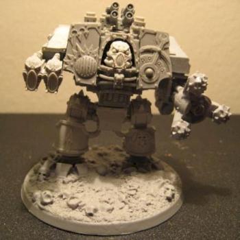 A Foregworld Slanneshi Dreadnought by TemplarSeth