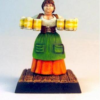 Townsfolk, Barmaid by M.Heisler