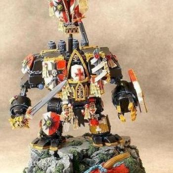 Black Templar Venerable Dreadnought by dtms