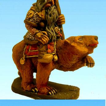 Dwarf on a bear by bargle