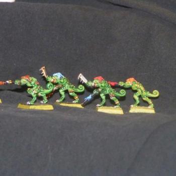 Chameleon Skinks by toadman03